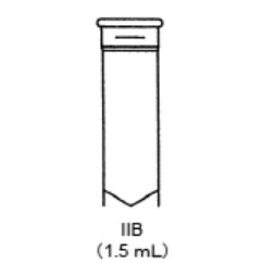 Shinwa Sample Cup IIB Brown (1000 pcs), 1.5 mL - SAMPLECUPIIBBROWN15MLX1000 - Click Image to Close